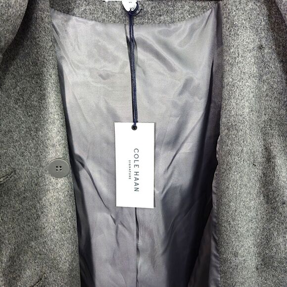 NEW Cole Haan Women’s Coat Capsule Minimalist Quiet Luxury Wool Blend Hooded 10 - Picture 5 of 13